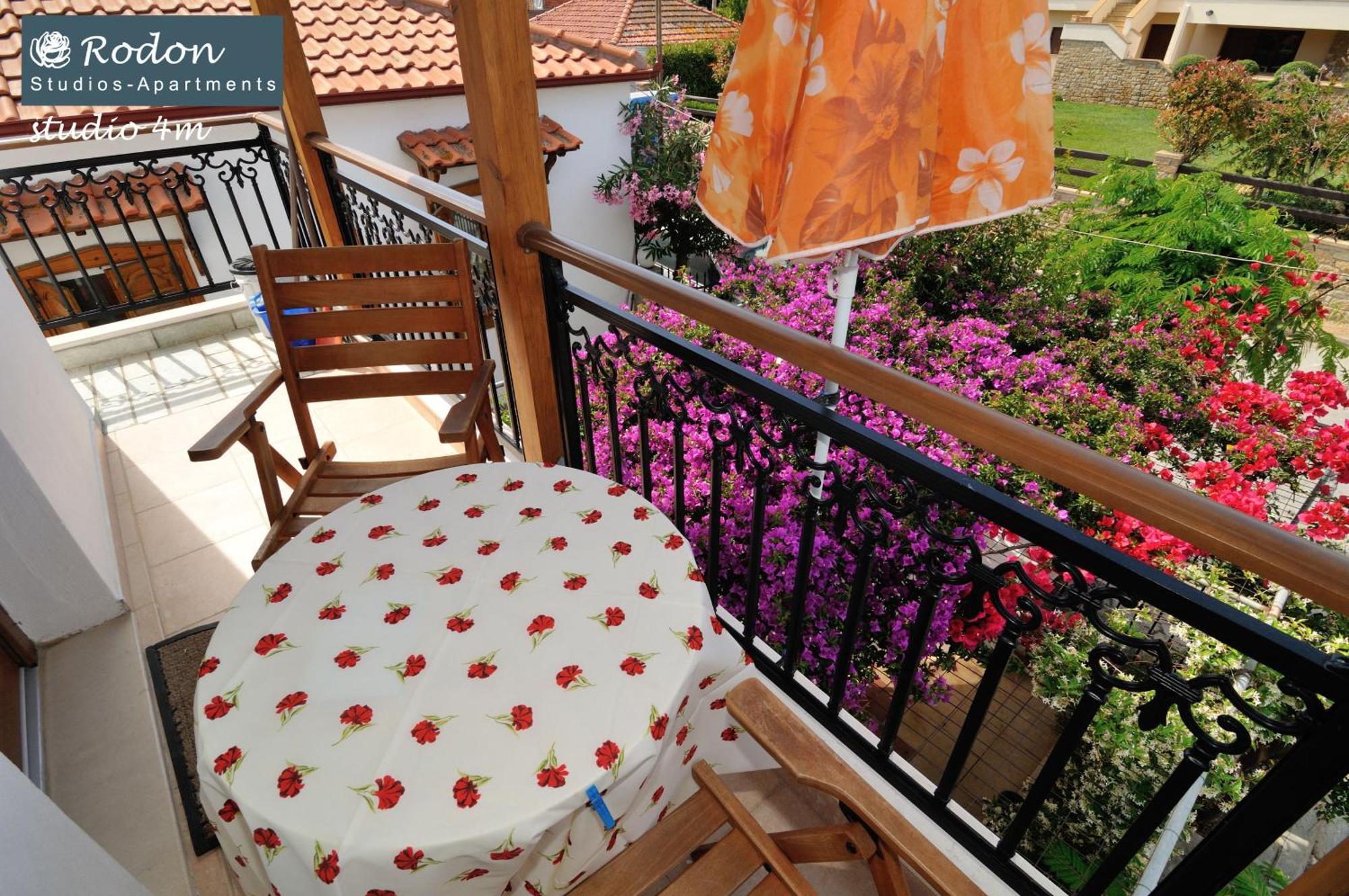 Rodon Apartments - S Avdimioti Неа-Рода Экстерьер фото